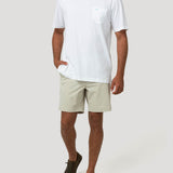 Polera Algodón Orgánico Hombre Basicpoc Blanco Rockford