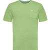Polera Algodón Orgánico Hombre Basicpoc Verde Rockford