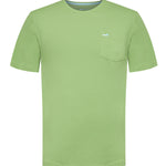 Polera Algodón Orgánico Hombre Basicpoc Verde Rockford