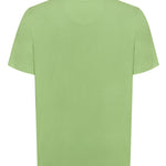 Polera Algodón Orgánico Hombre Basicpoc Verde Rockford