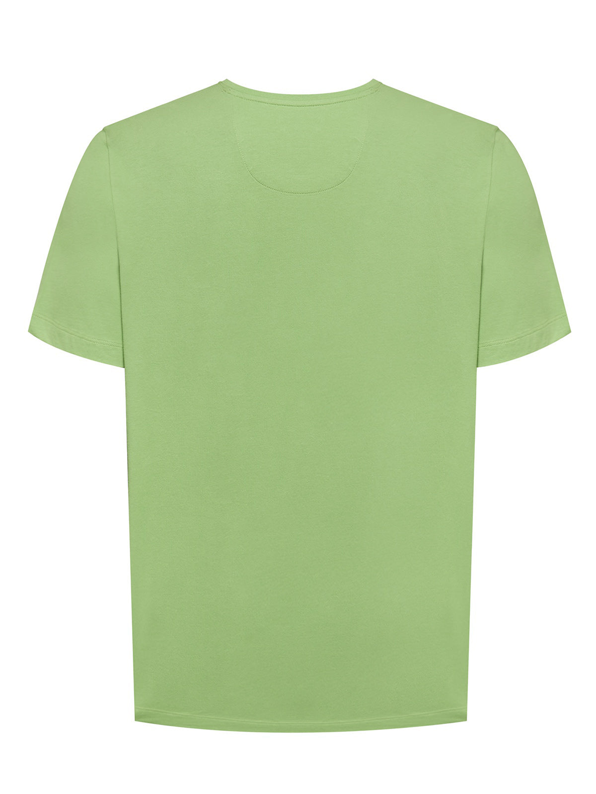 Polera Algodón Orgánico Hombre Basicpoc Verde Rockford