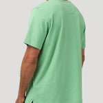 Polera Algodón Orgánico Hombre Basicpoc Verde Rockford