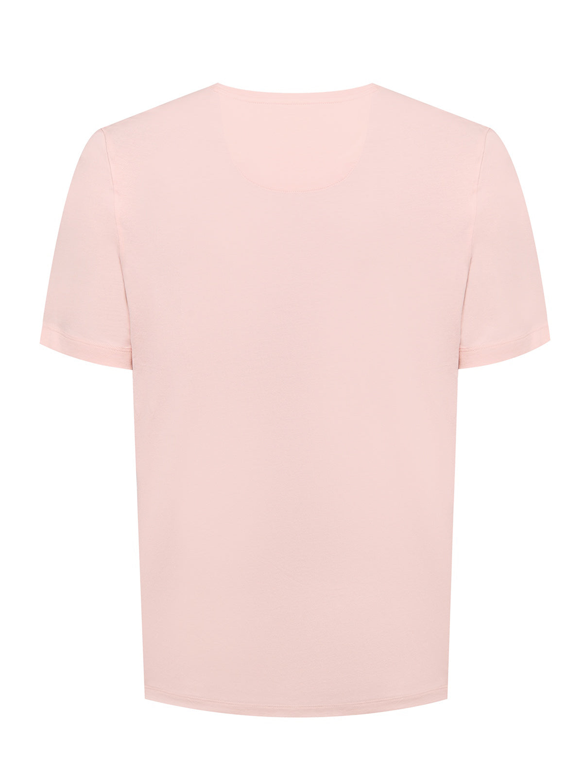 Polera Algodón Orgánico Hombre Basicpoc Naranjo Rockford