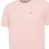 Polera Algodón Orgánico Hombre Basicpoc Naranjo Rockford