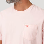 Polera Algodón Orgánico Hombre Basicpoc Naranjo Rockford