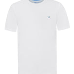 Polera Algodón Orgánico Hombre Basic Blanco Rockford