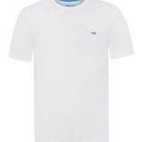Polera Algodón Orgánico Hombre Basic Blanco Rockford