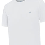 Polera Algodón Orgánico Hombre Basic Blanco Rockford