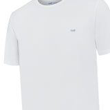 Polera Algodón Orgánico Hombre Basic Blanco Rockford