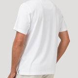 Polera Algodón Orgánico Hombre Basic Blanco Rockford