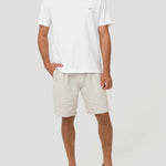Polera Algodón Orgánico Hombre Basic Blanco Rockford