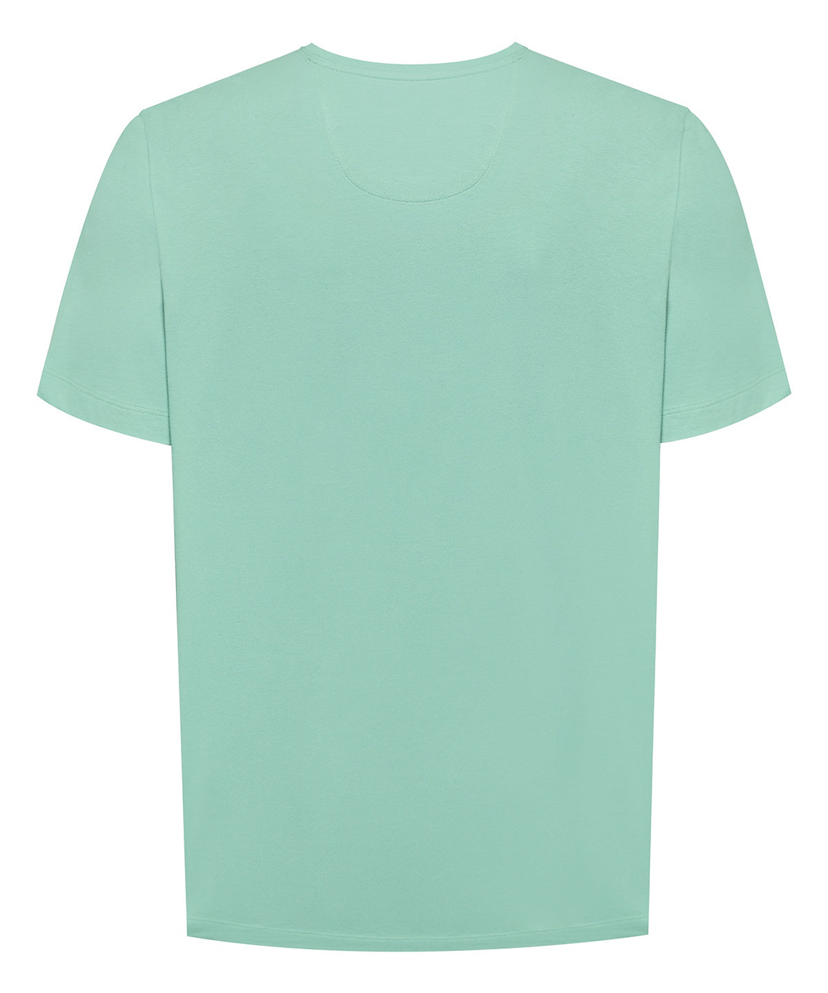 Polera Algodón Orgánico Hombre Basic Verde Rockford