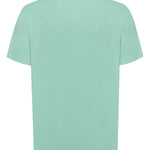 Polera Algodón Orgánico Hombre Basic Verde Rockford