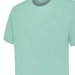 Polera Algodón Orgánico Hombre Basic Verde Rockford