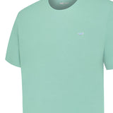 Polera Algodón Orgánico Hombre Basic Verde Rockford