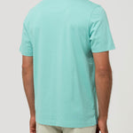 Polera Algodón Orgánico Hombre Basic Verde Rockford