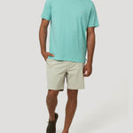 Polera Algodón Orgánico Hombre Basic Verde Rockford