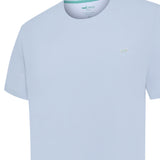 Polera Algodón Orgánico Hombre Basic Celeste Rockford