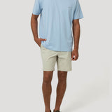 Polera Algodón Orgánico Hombre Basic Celeste Rockford