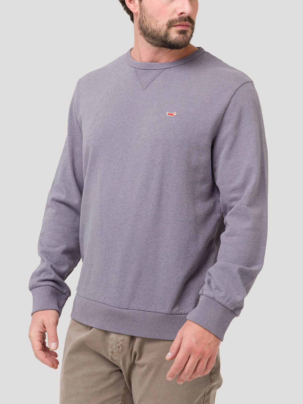 Polerón Algodón Orgánico Hombre Frateli Azul Rockford