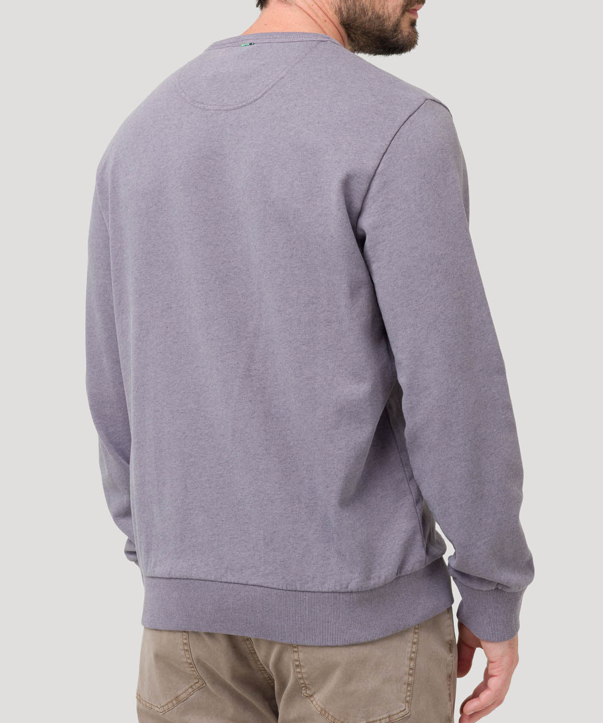 Polerón Algodón Orgánico Hombre Frateli Azul Rockford