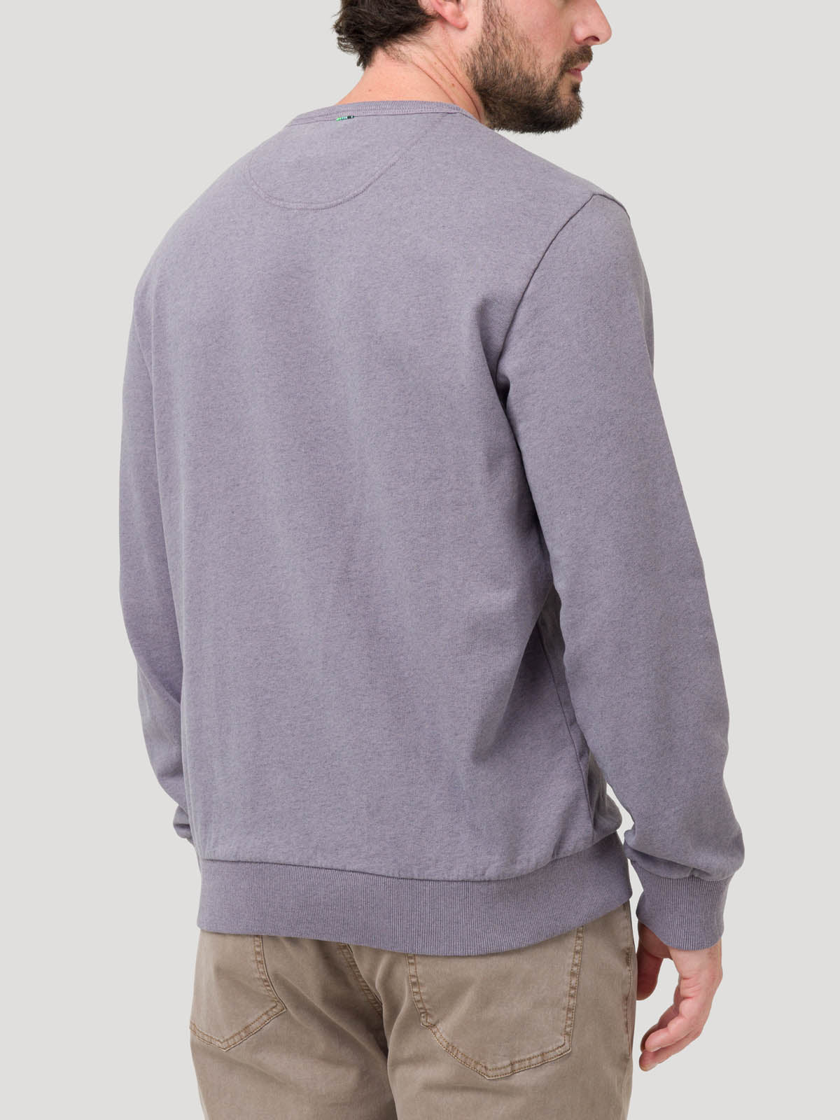 Polerón Algodón Orgánico Hombre Frateli Azul Rockford