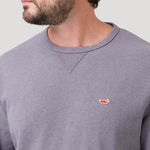 Polerón Algodón Orgánico Hombre Frateli Azul Rockford