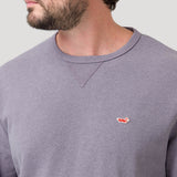 Polerón Algodón Orgánico Hombre Frateli Azul Rockford