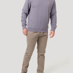 Polerón Algodón Orgánico Hombre Frateli Azul Rockford