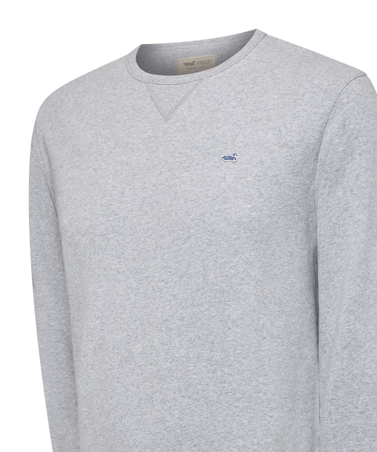 Polerón Algodón Orgánico Hombre Frateli Gris Rockford