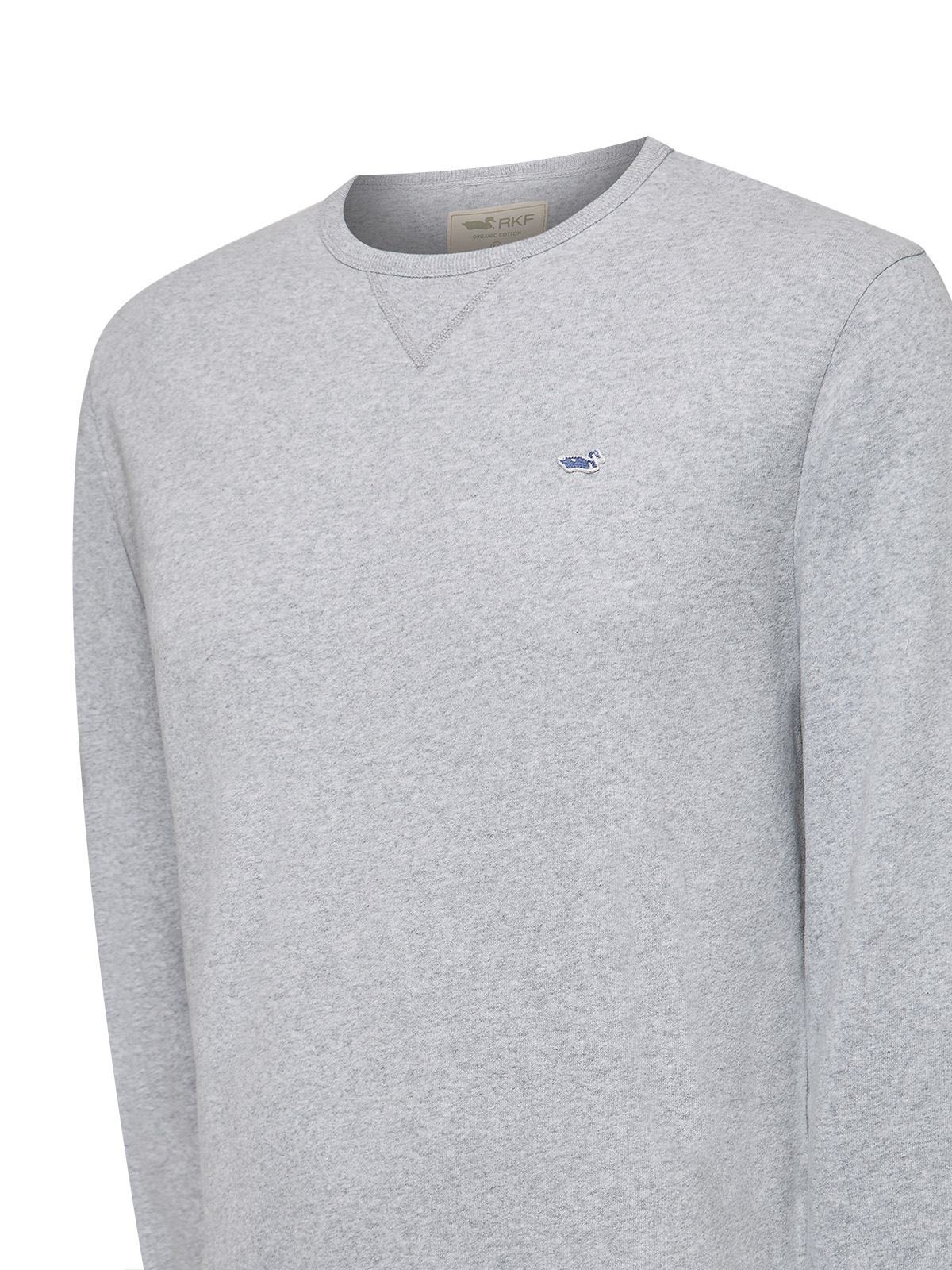 Polerón Algodón Orgánico Hombre Frateli Gris Rockford