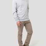 Polerón Algodón Orgánico Hombre Frateli Gris Rockford