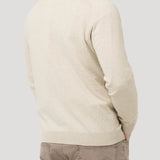 Sweater Algodón Orgánico Hombre Angri Beige Rockford