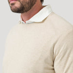 Sweater Algodón Orgánico Hombre Angri Beige Rockford