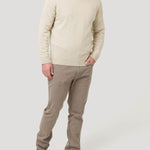 Sweater Algodón Orgánico Hombre Angri Beige Rockford