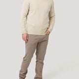 Sweater Algodón Orgánico Hombre Angri Beige Rockford