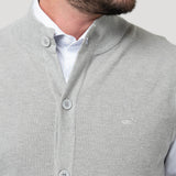 Sweater Algodón Orgánico Hombre Vera Gris Rockford