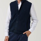 Sweater Algodón Orgánico Hombre Vera Azul Rockford