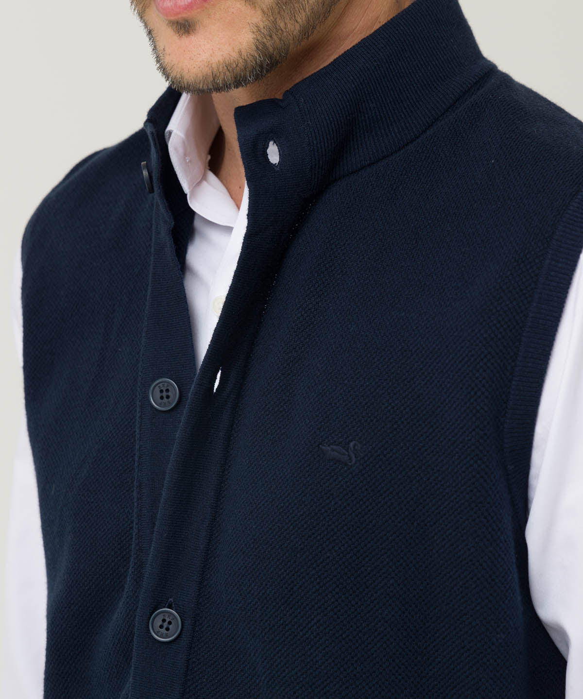 Sweater Algodón Orgánico Hombre Vera Azul Rockford