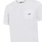 Polera Algodón Orgánico Hombre Drake Blanco Rockford