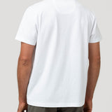 Polera Algodón Orgánico Hombre Drake Blanco Rockford