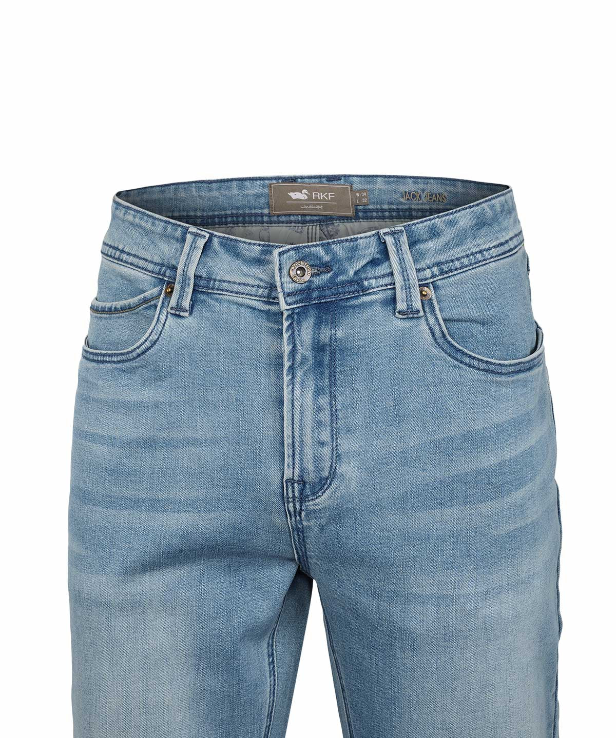 Jeans Algodón Reciclado Hombre Jack Azul Rockford