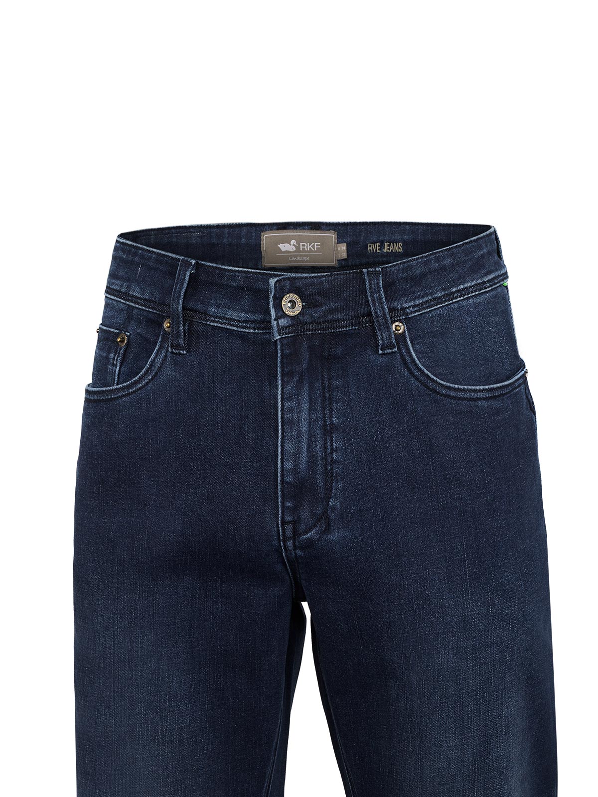 Jeans Algodón Reciclado Hombre Five Azul Rockford