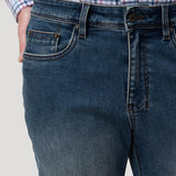 Jeans Algodón Reciclado Hombre Five Azul Rockford