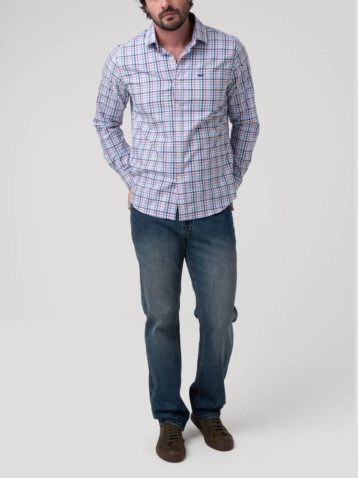 Jeans Algodón Reciclado Hombre Five Azul Rockford