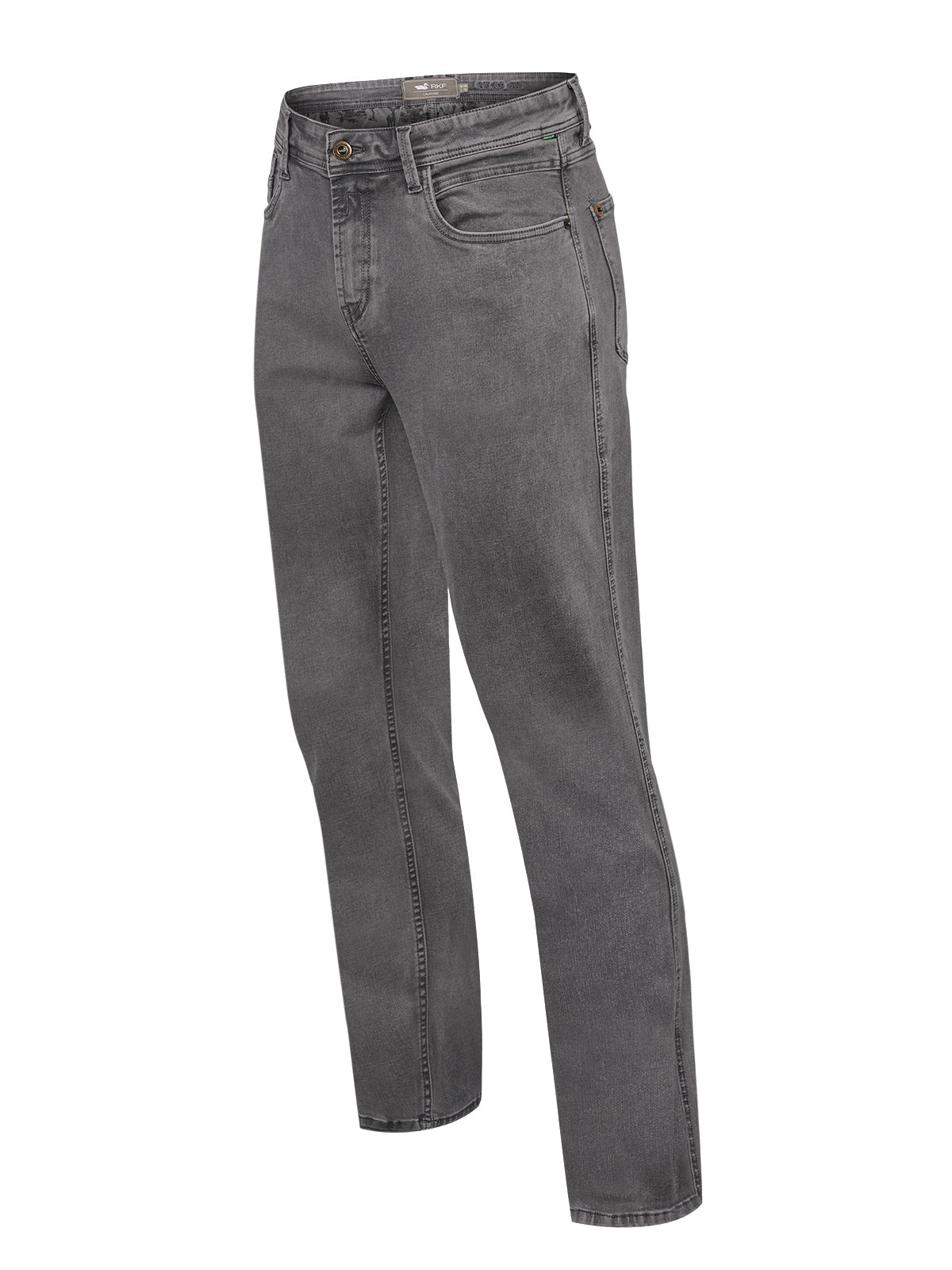 Jeans Algodón Reciclado Hombre Baycolor Gris Rockford