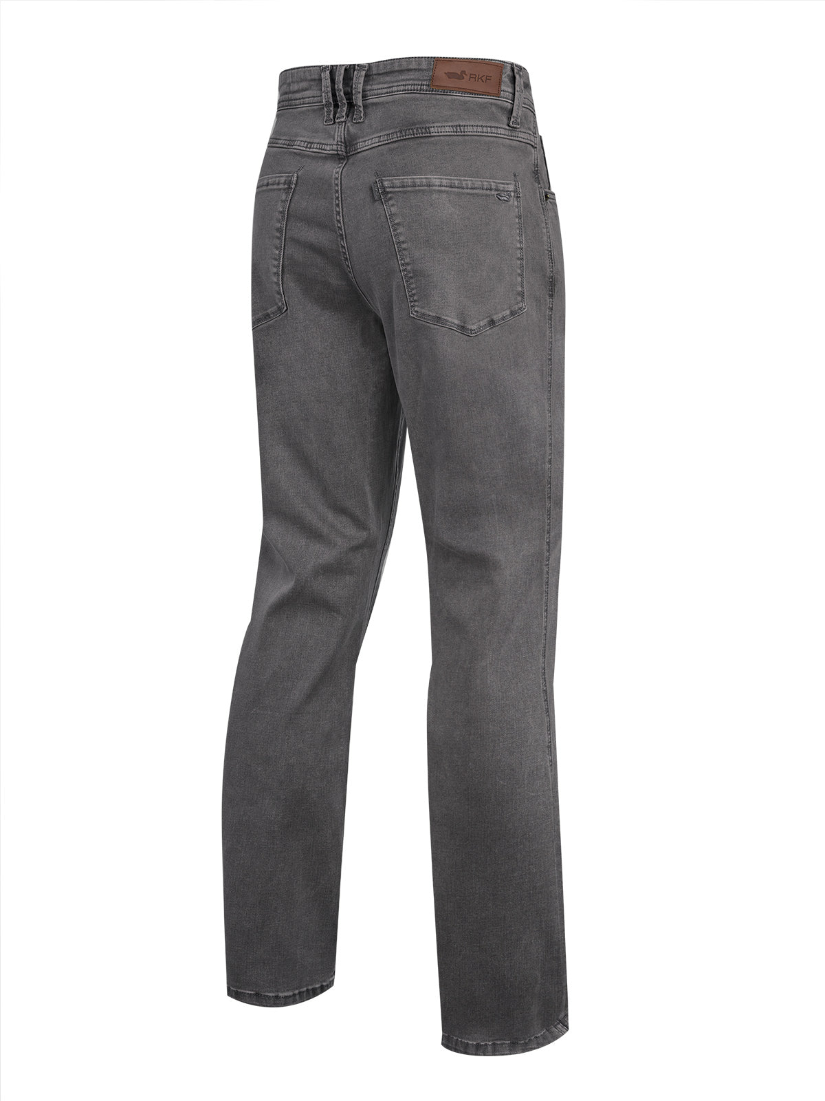 Jeans Algodón Reciclado Hombre Baycolor Gris Rockford