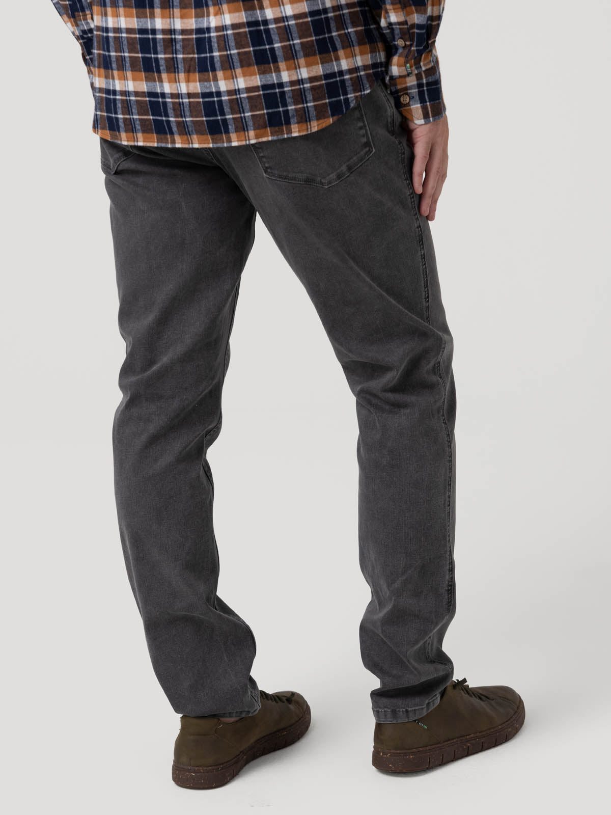 Jeans Algodón Reciclado Hombre Baycolor Gris Rockford