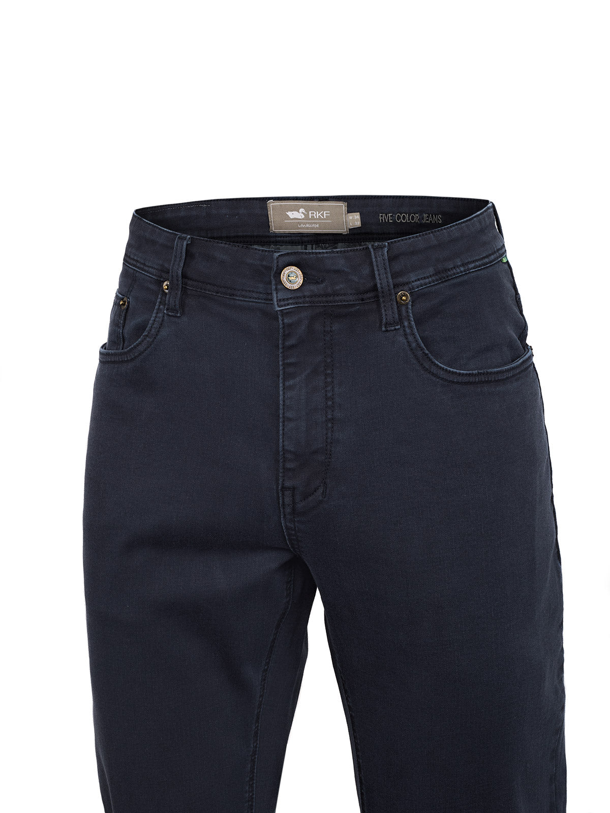 Jeans Algodón Reciclado Hombre Fivecolor Azul Rockford