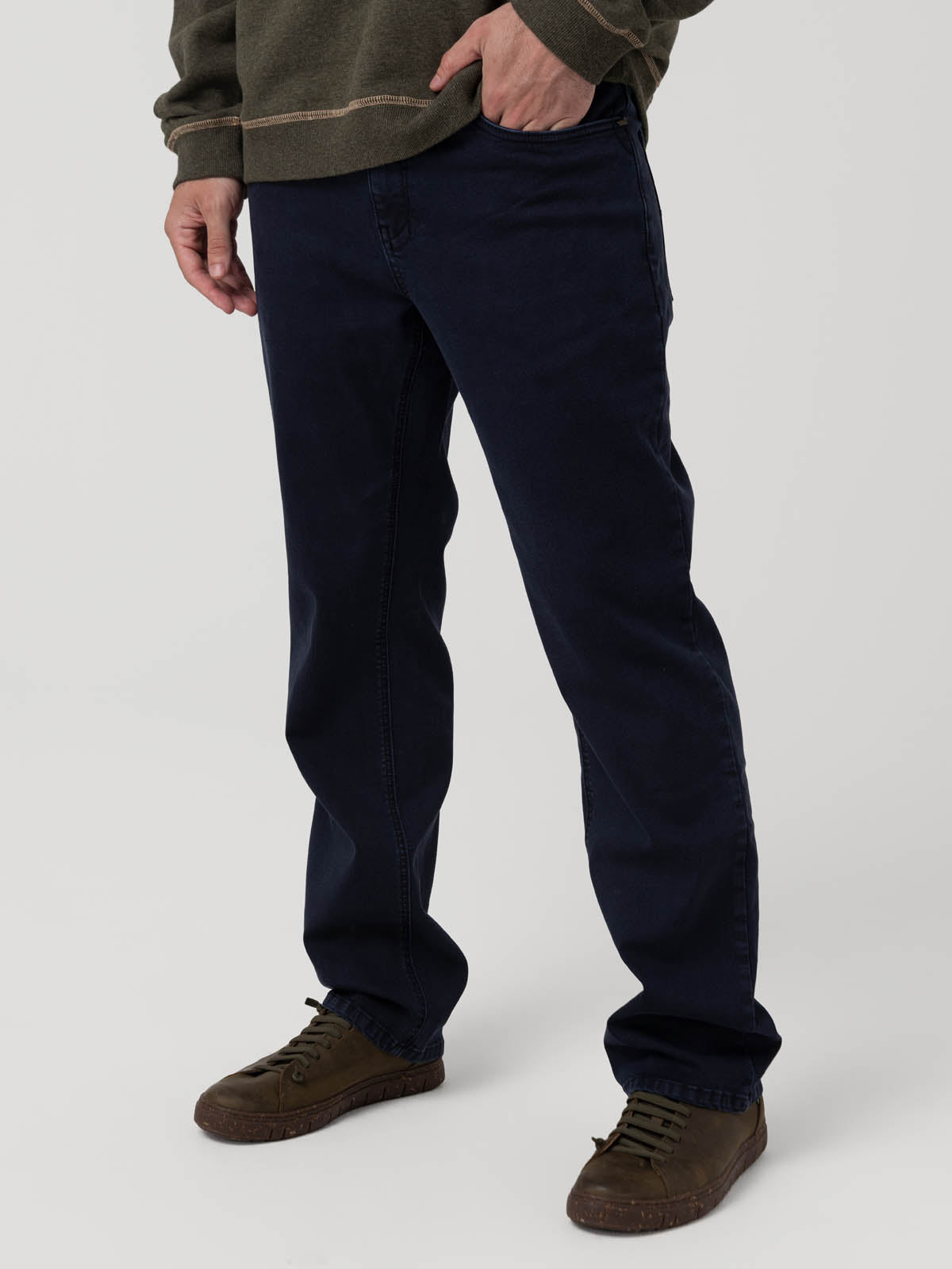 Jeans Algodón Reciclado Hombre Fivecolor Azul Rockford